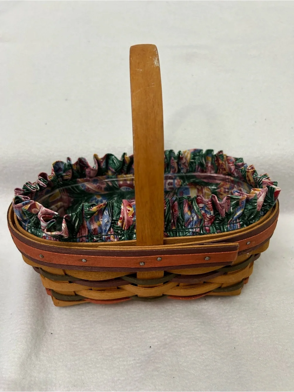 Longaberger handwoven wooden
